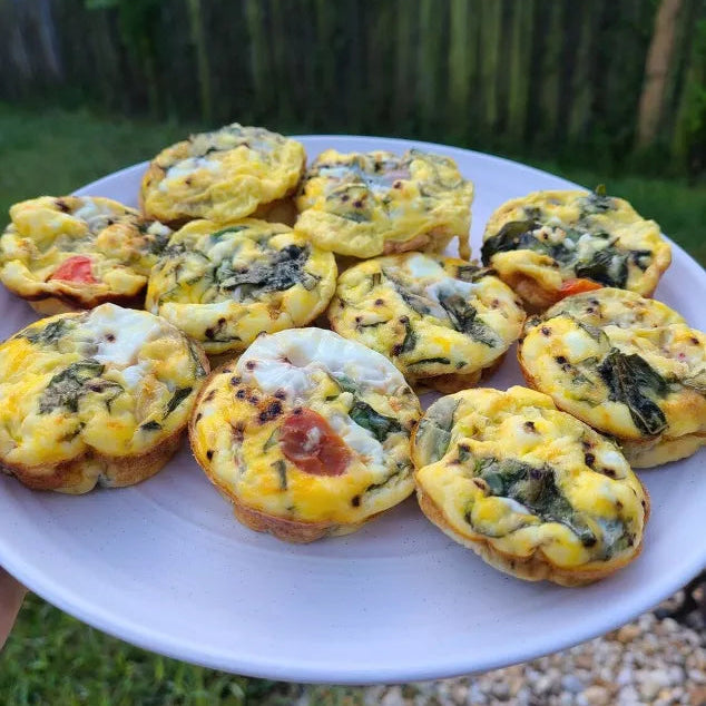 Caprese Egg Bites