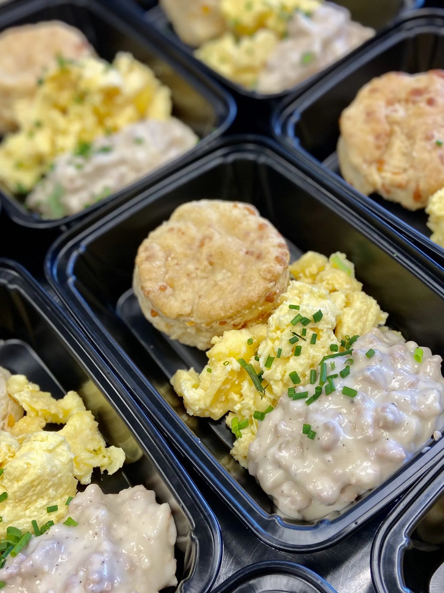 Smothered Biscuits & Gravy