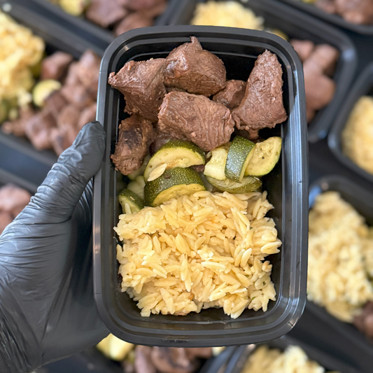 Steak & Broccoli Chedda Rice