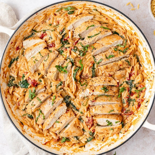 Tuscan Chicken & Orzo
